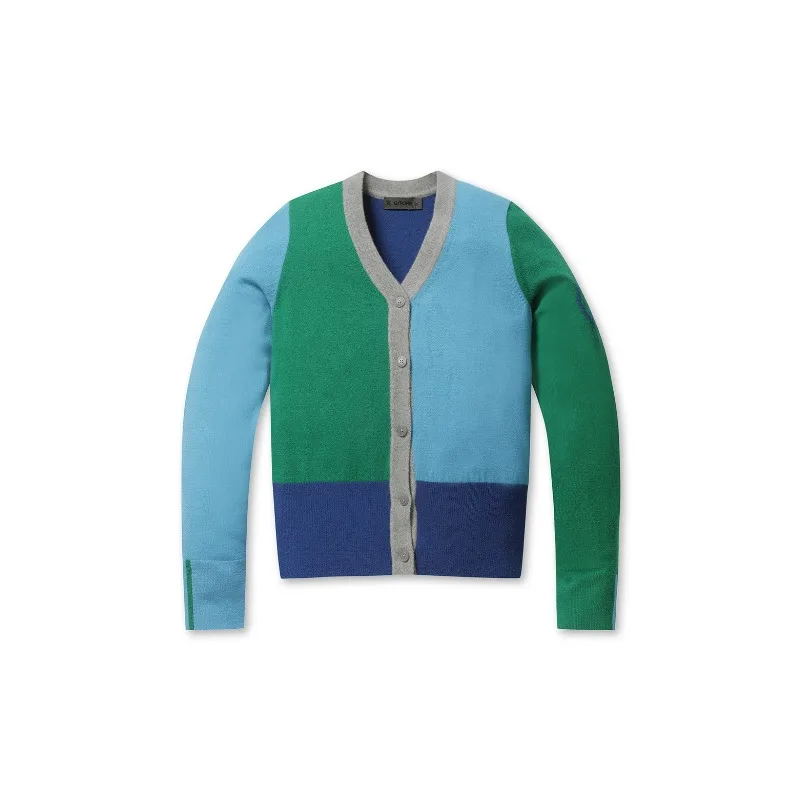 

High End Brand Knitted Sweater Women's Street Trend Knitted Cardigan V-neck Versatile Sleeveless Sweater Korean New Women's Top