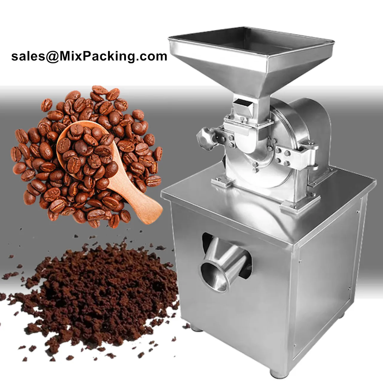 

Coffee Bean Dry Chilli Corn Maize Spice Flour Mill Grinding Machine