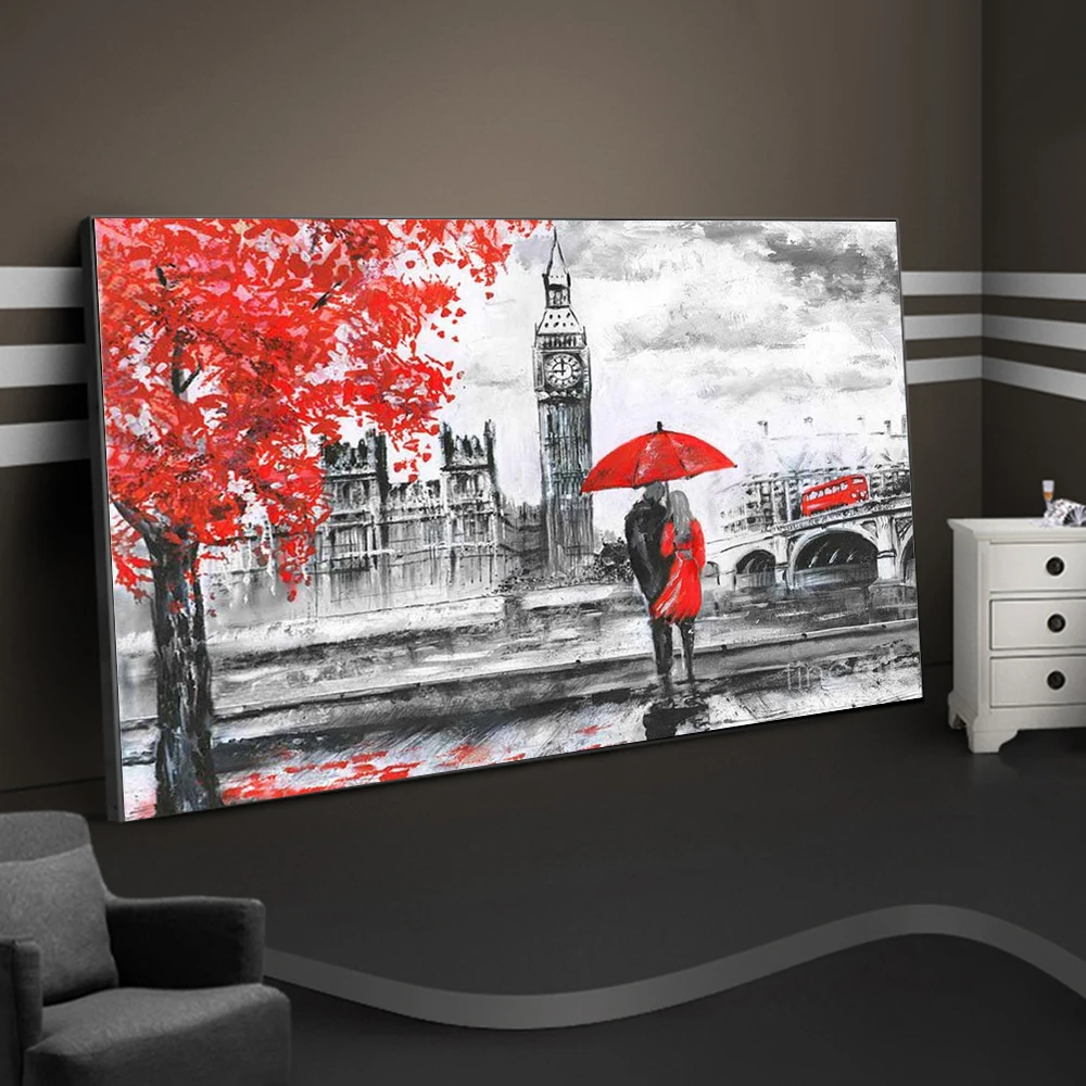 

New Arrivals Diamond Painting couple Scenery Picture Embroidery Kit Decorative Paintings 5d Full Drill Cross Stitch Kit