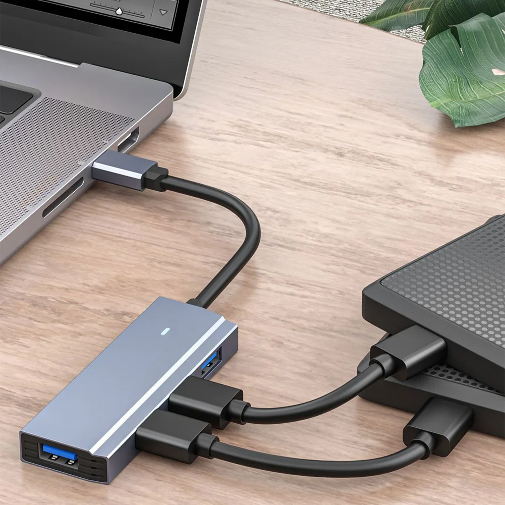 Док-станция для ноутбука с USB-портом 4-в-1 USB 3 0