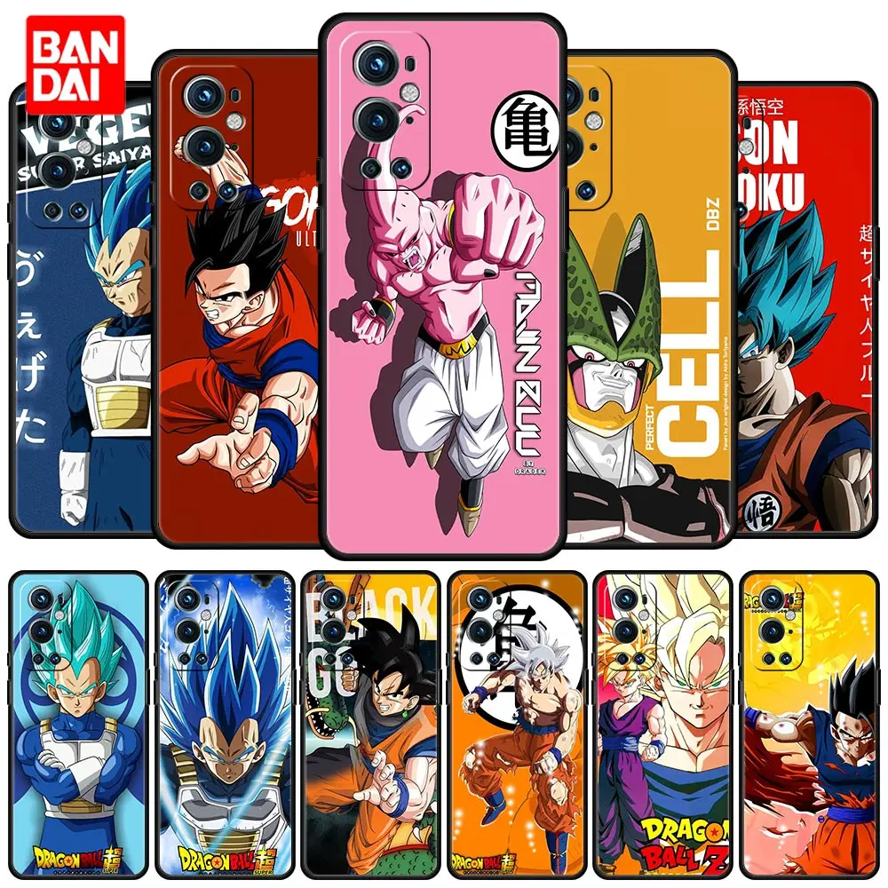 Чехол Dragon Ball аниме для OnePlus 8 8T 9 9R 9RT 10 Pro Nord CE N200 2 N100 N10 Черный силиконовый чехол |