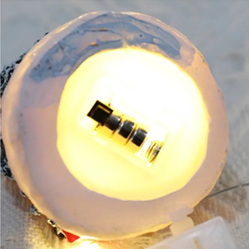 Светодиодный светильник рождественский деревенский дом фигурки мультяшного