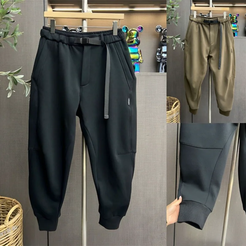 

2023 New Men's Harem Pants for Men Casual Solid Color Loose Trousers Male Pants M-4XL Jogging Sweatpants Homme Pantalones E965