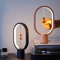 usb magnet led table lamp mini touch switch night lights recharge bar bedside bedroom magnetic design lamp for desk home decor