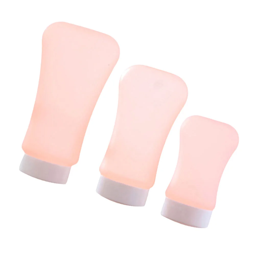 

1 Set of Empty Bottles Travel Bottle Makeup Bottle Silicone Bottles Subpackaging Bottle for Trip