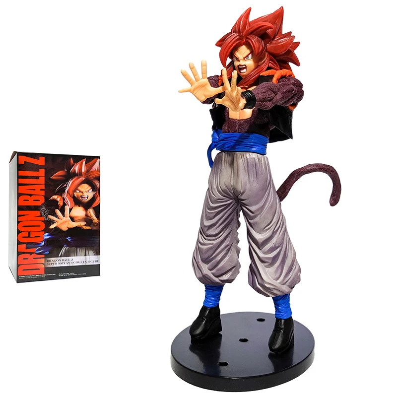 

Dragon Ball Theatrical Version Of The Red-haired Gogeta Standing Posture Super Warrior Pvc Action Figure Collection Model Toys