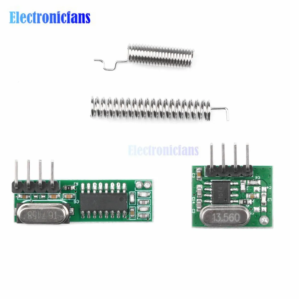 Радиочастотный приемник и модуль передатчика DIY Kit 433Mhz Super Outlier RF