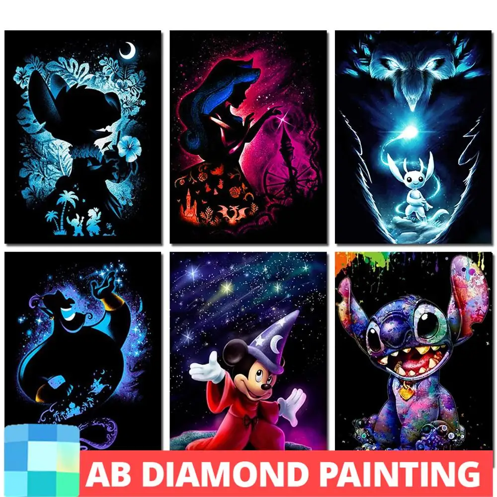 

Disney Diamond Diamond Diamond Diamond Diamond Diamond Рисунок сшитый Принцесса Фея Круглый квадрат DIY Мультфильм Фантастика вышивка крест вышивка жемчуг подарок
