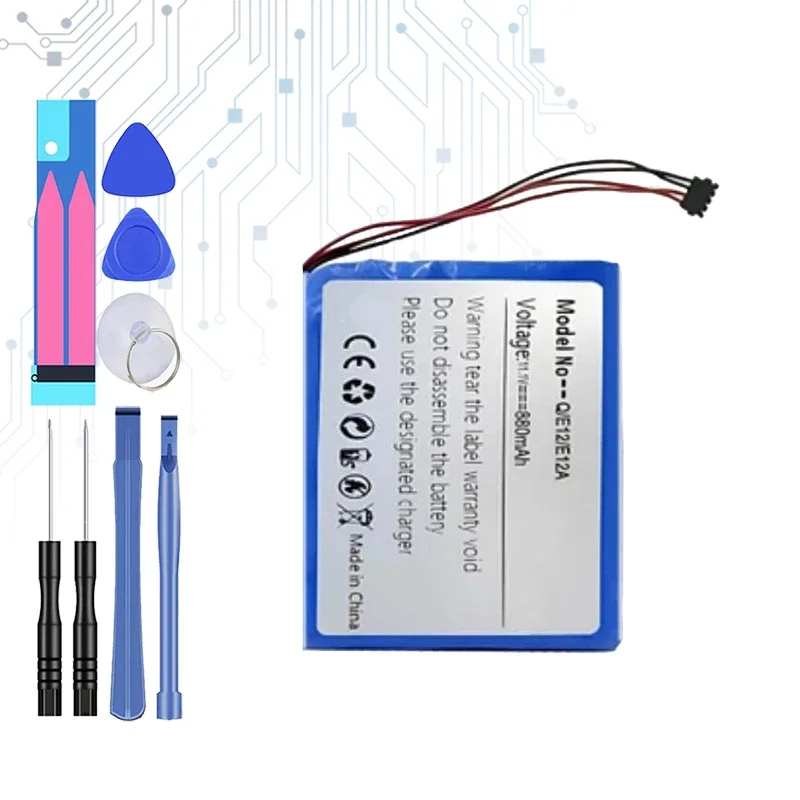 Сменный аккумулятор емкостью 880 мАч для плеера Fiio E12 E12A A5