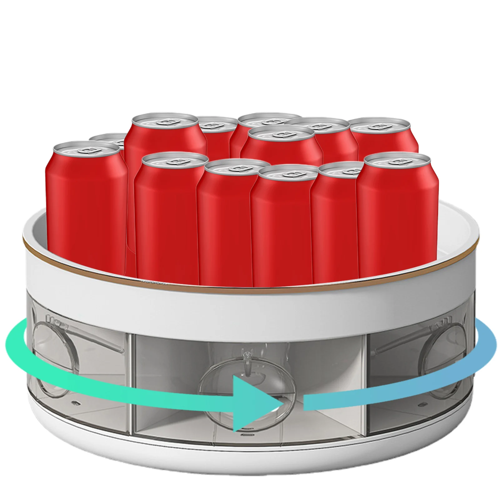 

Spice Spinner Spice Organizer For Kitchen Turntable Spinner For Kitchen Bathroom Counter Organizing 360 Rotating Organizer For