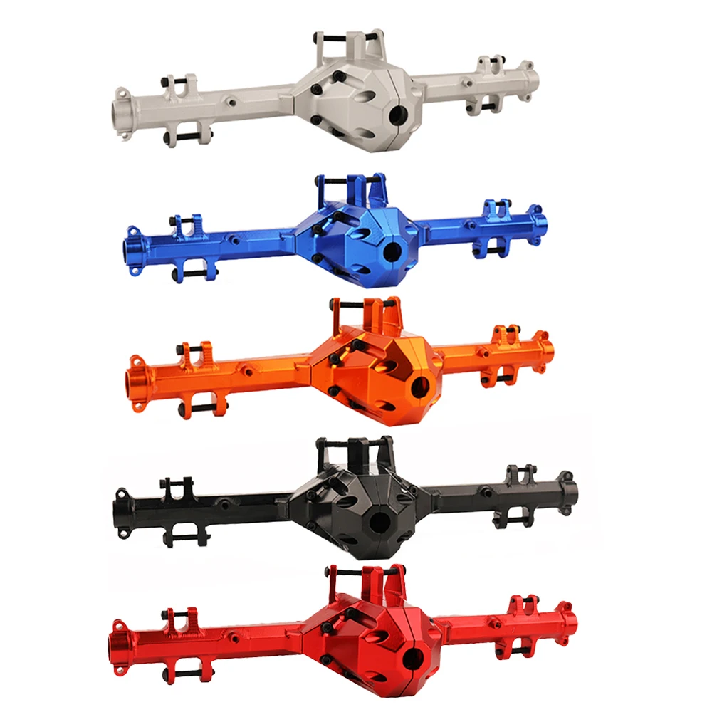 Metal CNC Rear Axle Housing Unlimited Desert Racing UDR 1/7 Rc Crawler Car Short Truck Upgrade Parts