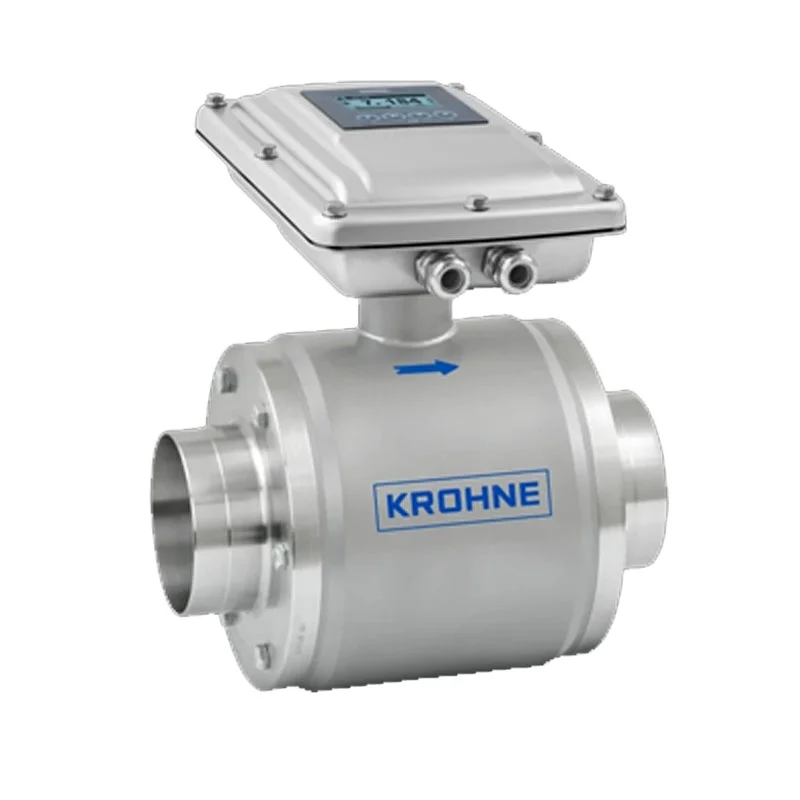 Электромагнитный расходомер KROHNE Магнитный WATERFLUX 3000 IFC300 3300 DN80 Магметр датчик