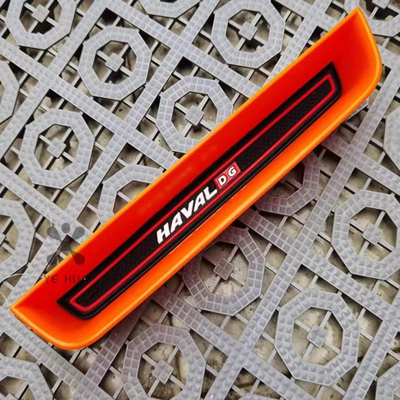 

Большая оранжевая ручка-подлокотник Haval Dargo2022, аксессуары для автомобиля, коробка для хранения под центральную консоль, коробка-Органайзер