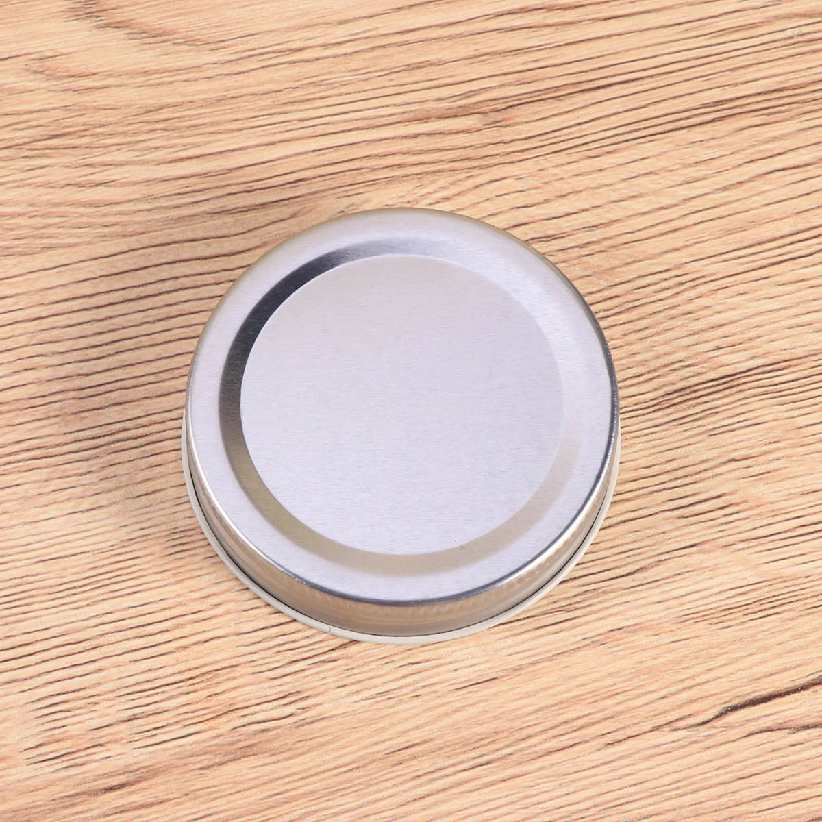 

4pcs Sealing Metal Caps Leakproof Tin Lids Cover for Wide-Neck Jar Collection Bottle Glass Storage Bottle
