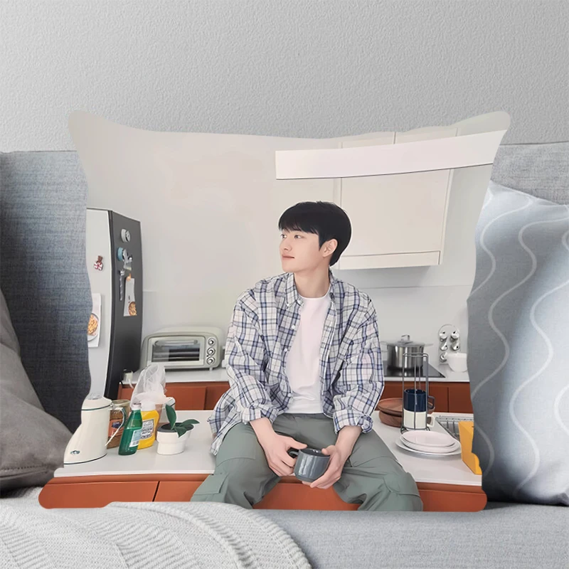 Квадратный Чехол Для Подушки Декоративная Наволочка Из Полиэстера Гостиной