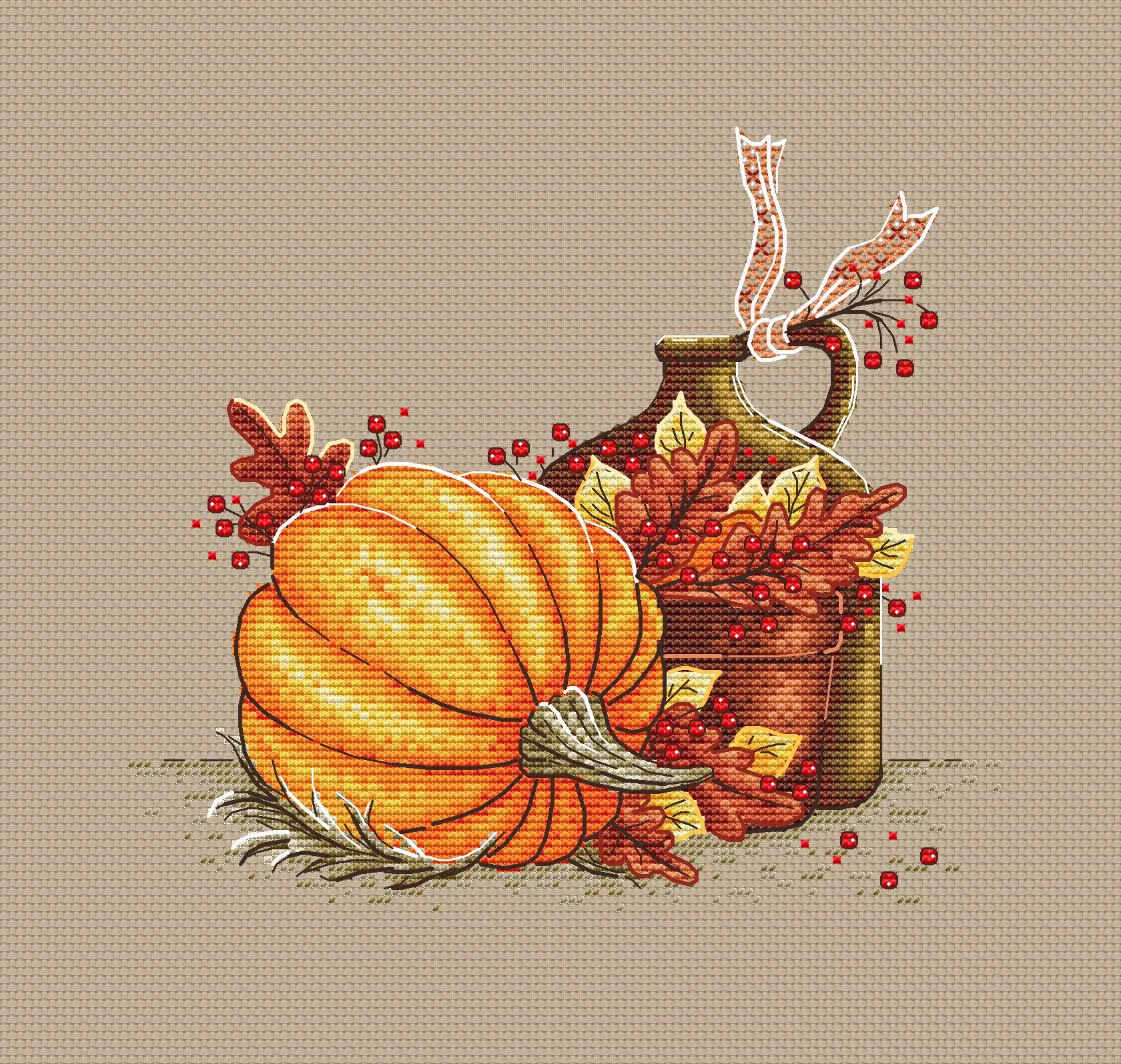 Авторские схемы вышивки крестом купить. Вышивка тыква. Вышивка крестом тыква. Осенняя вышивка. Осенняя вышивка крестом.