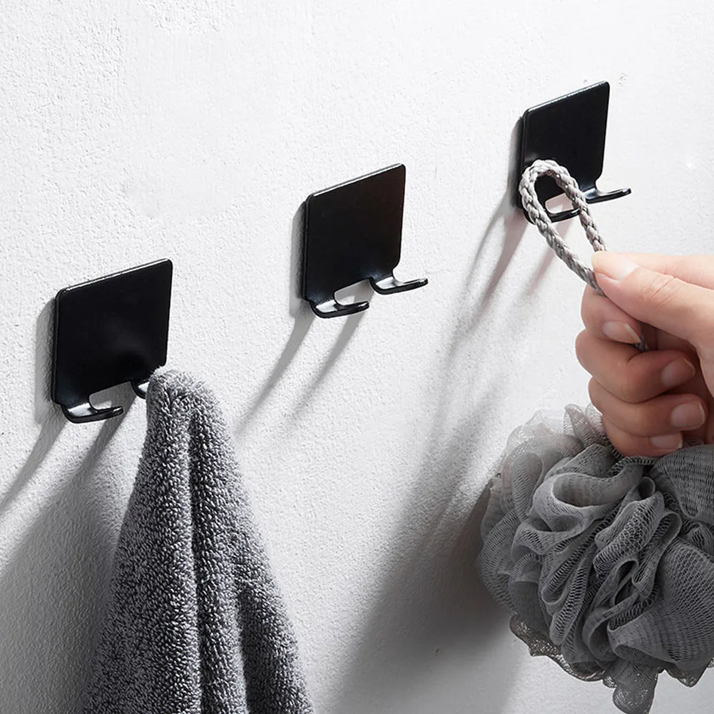 

Bathroom Stainless Steel Razor Holder Storage Hook Wall Men Shaving Shaver Shelf Punch Free Razor Rack Accessories Organization
