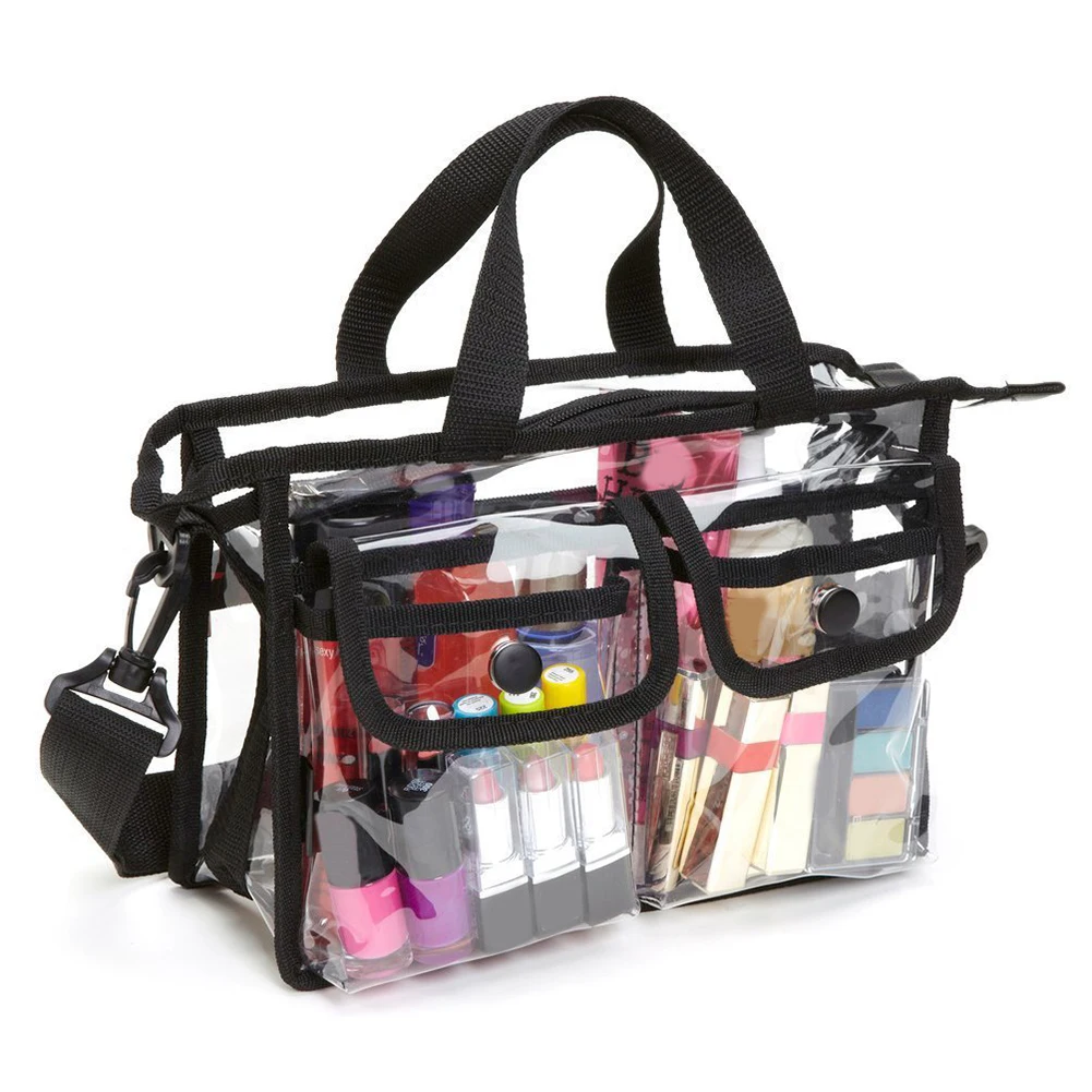 

Fashion Transparent Cosmetic Bag Women Travel Organizer Box Multifunctional Zipper Cosmetic Bag for Women Gifts