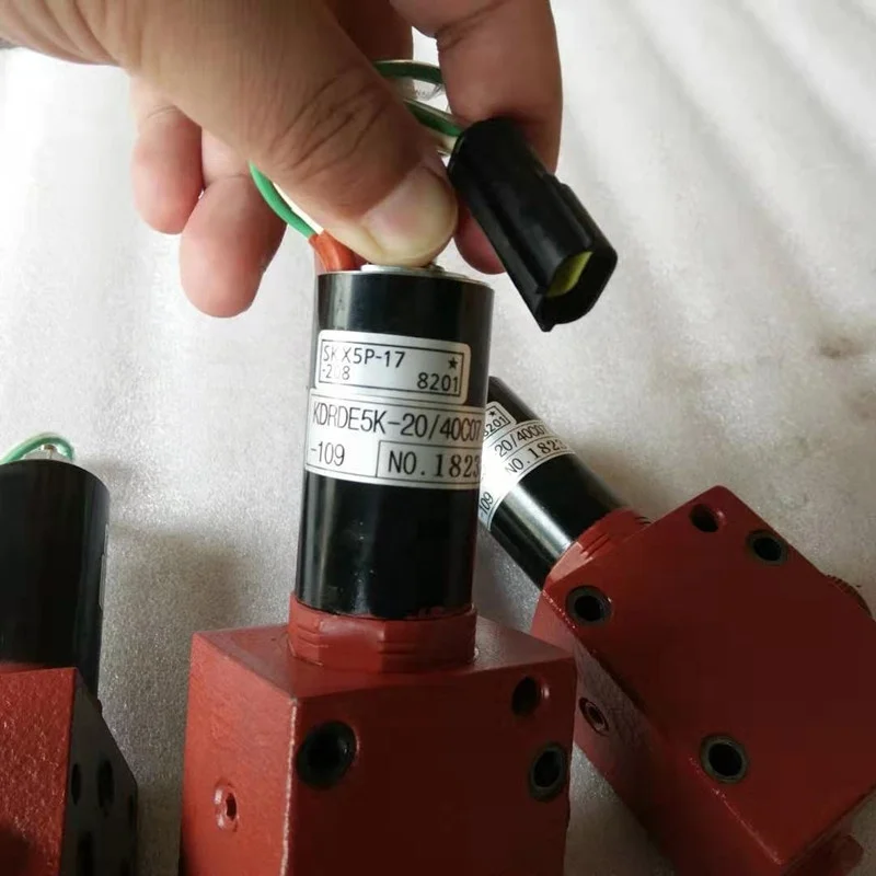 Запчасти для гидравлического насоса электромагнитный пропорциональный клапан