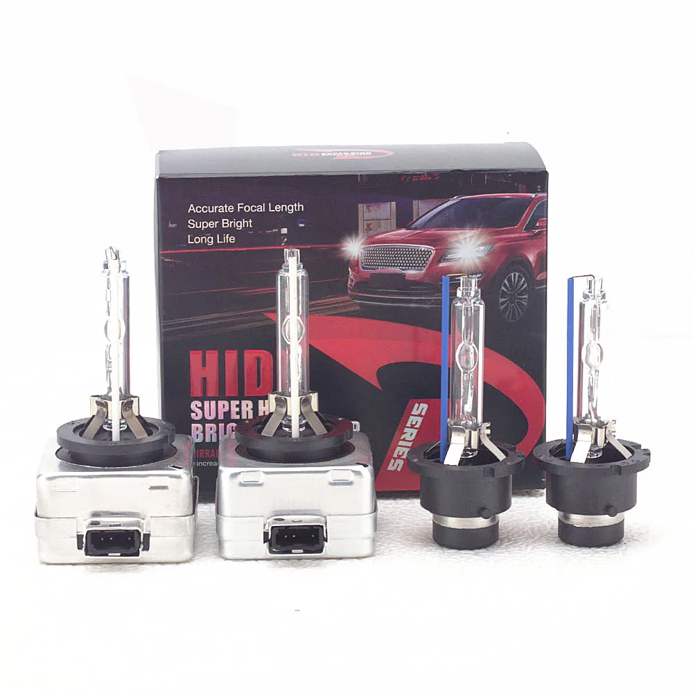 

car xenon D1S D2S D3S D4S HID headlight lamp for auto use 12v 6000K bulbs