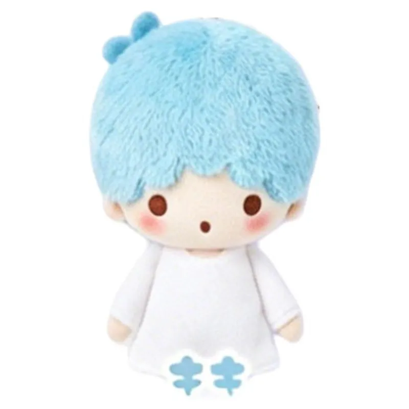 Фото [Предзаказ] Оригинальные плюшевые куклы-перчатки Sanrio Little Twin Stars в темном готическом стиле: Лала, Кики, Рири, Руру — коллекционные игрушки №4