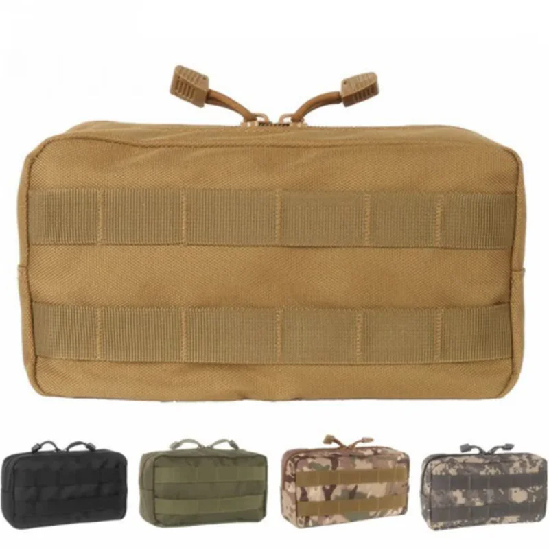 

Camouflage Tactical Molle Belt Pouch Military Clutch Bag Waterproof Commuter Carrier Cell Phone Bag