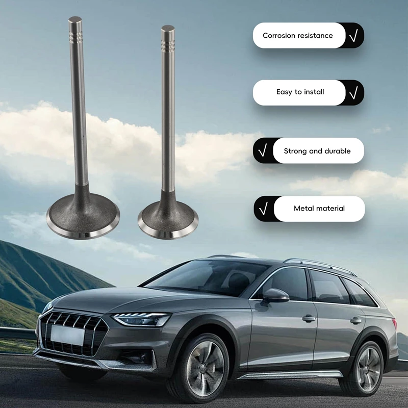 16 шт. впускные выхлопные клапаны для A3 A4 A5 A6 VW Golf GTI Tiguan Passat B7 CC Jetta 06D 109 601 M 611 H