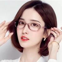 chashma fashion tr90 women light reading glasses trend frame wine red prescription eyeglasses for girl