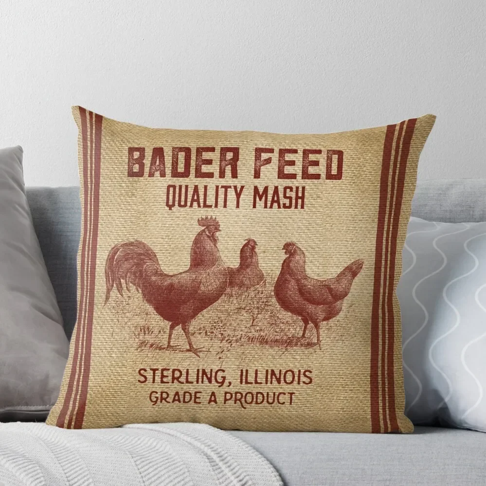 Винтажная мешковиная Подушка для кормления курицы Декоративная домашнего