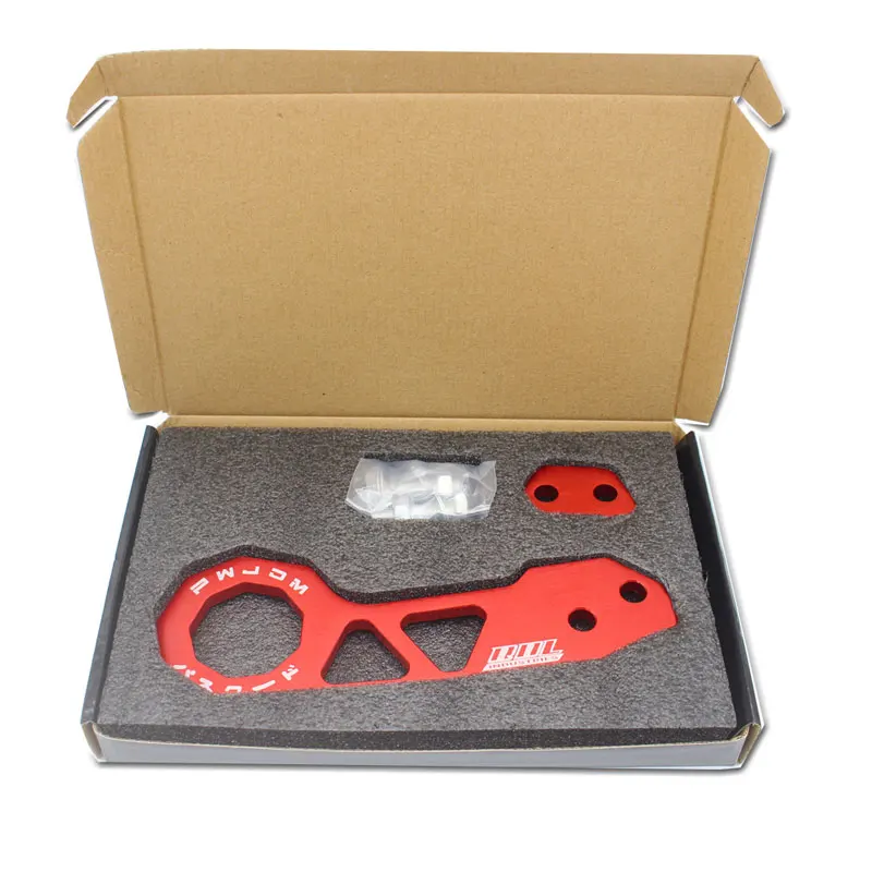 Задний буксировочный крючок из алюминиевого сплава задний для Honda Civic подходит