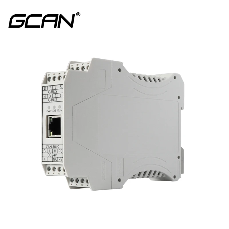 

GCAN-GT OpenPCS conversion gateway programmable bus interface serial port Ethernet port communication protocol