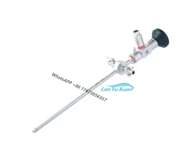 

Surgical Arthroscope 4mm 30 Degrees Arthroscopy Obturator Trocar Sheath with Two Stop-cock