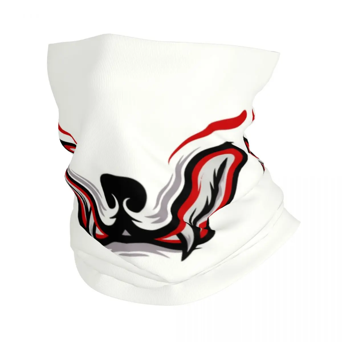 

Anime Kimetsu Neck Gaiter Men Women UV Protection Winter Japanese Fox Kitsune Bandana Scarf for Cycling