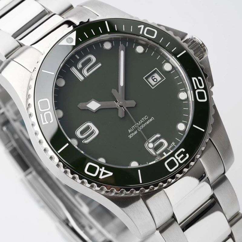 

Reloj mecánico de lujo Concas serie de buceo de 41mm para hombre, resistente al agua, luminoso, 904L, reloj para hombre