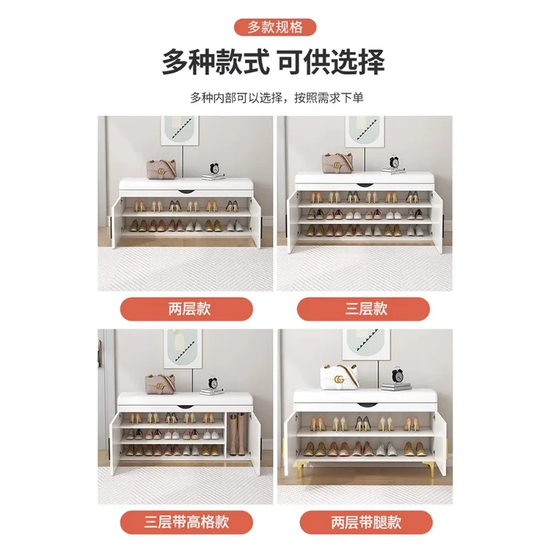 Домашний сменный стул дверь для детской может сидеть в простой шкаф полка обуви