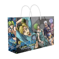 anime lucky gift bag jojos bizarre adventure collection toy include postcard poster badge stickers bookmark sleeves gift