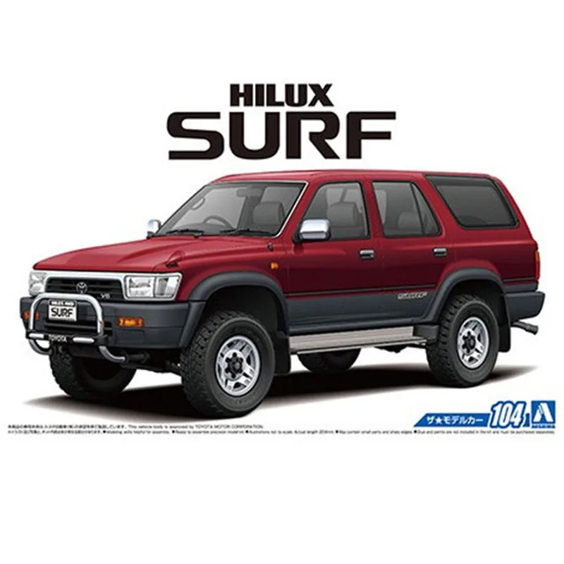

Модель 1/24 Toyota VZN130G Hilux для серфинга, широкий корпус, модель 91