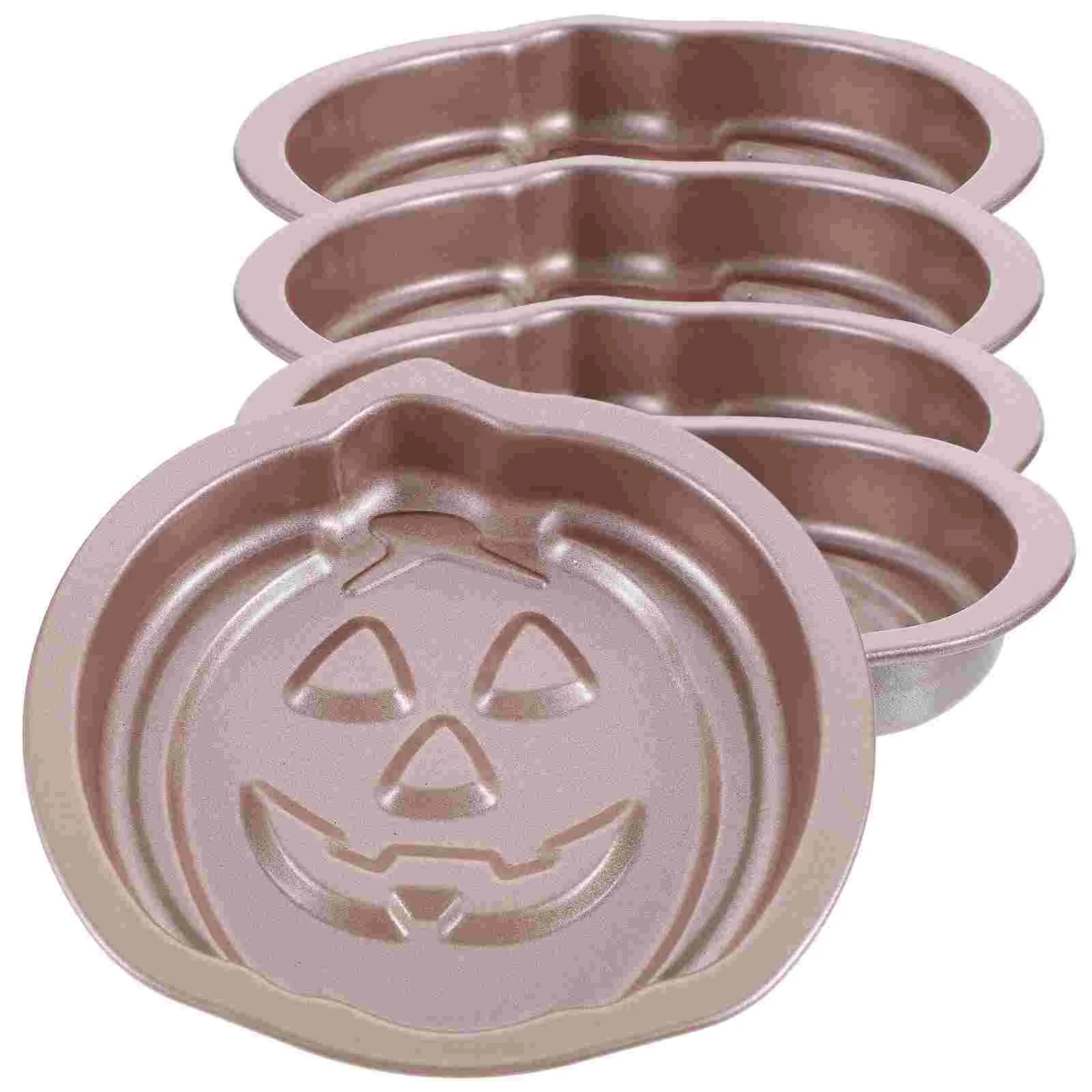 

Baking Supply Pudding Mold Pumpkin Cake Molds Cupcake Pan Carbon Steel Pans Mini Loaf