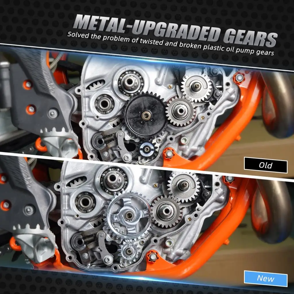 NICECNC шестеренка масляного насоса двигателя для KTM EXC250 SX350F EXC350F XC250F XCF250W Husqvarna FE350 EX350