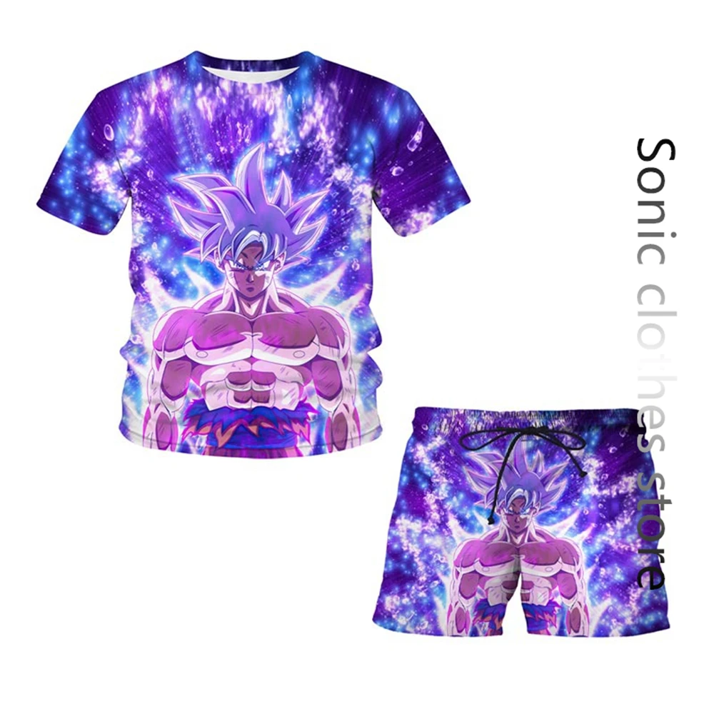 

Dragon-Ball Z Sets T-Shirt Children For Kids Print 3D TShirts Child Baby Tops Clothing Goku TShirt Clothes