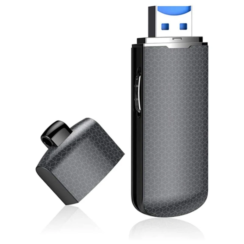 

Top Deals USB Digital Voice Recorder,Portable U Disk Audio Sound Recorder, Intelligent Noise Reduction, for Lecture, Meeting