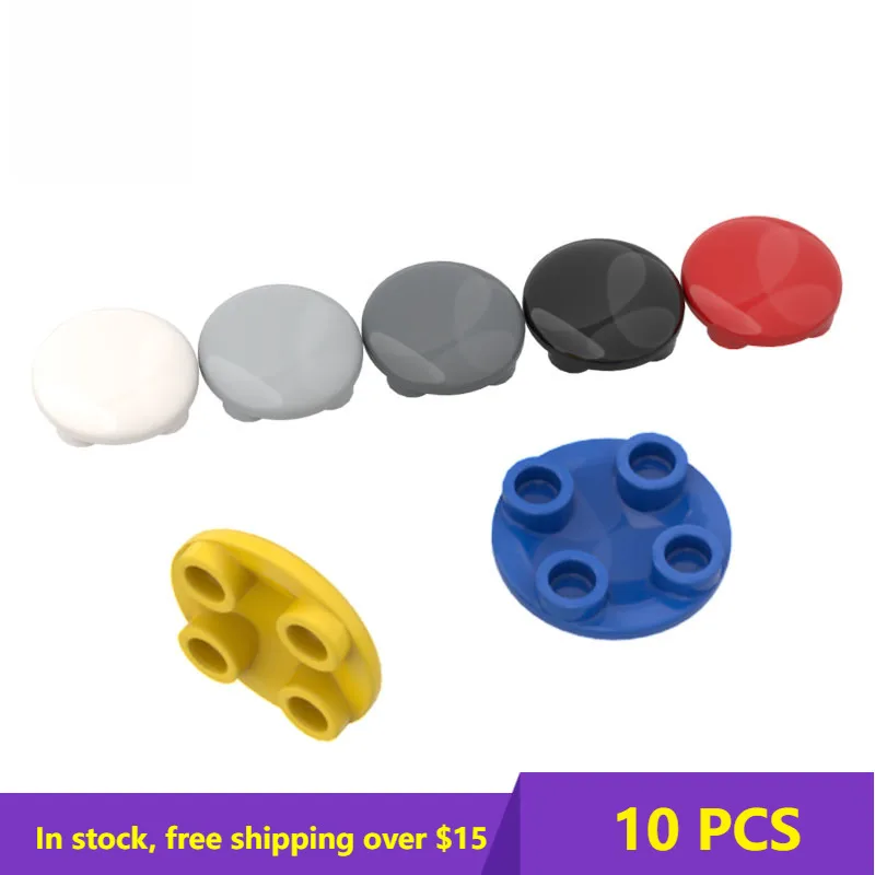 

10PCS Plate Brick2654 54196 2x2 High-Tech Changeover Catch For Building Blocks Parts DIY Educational Creative Gift Toys