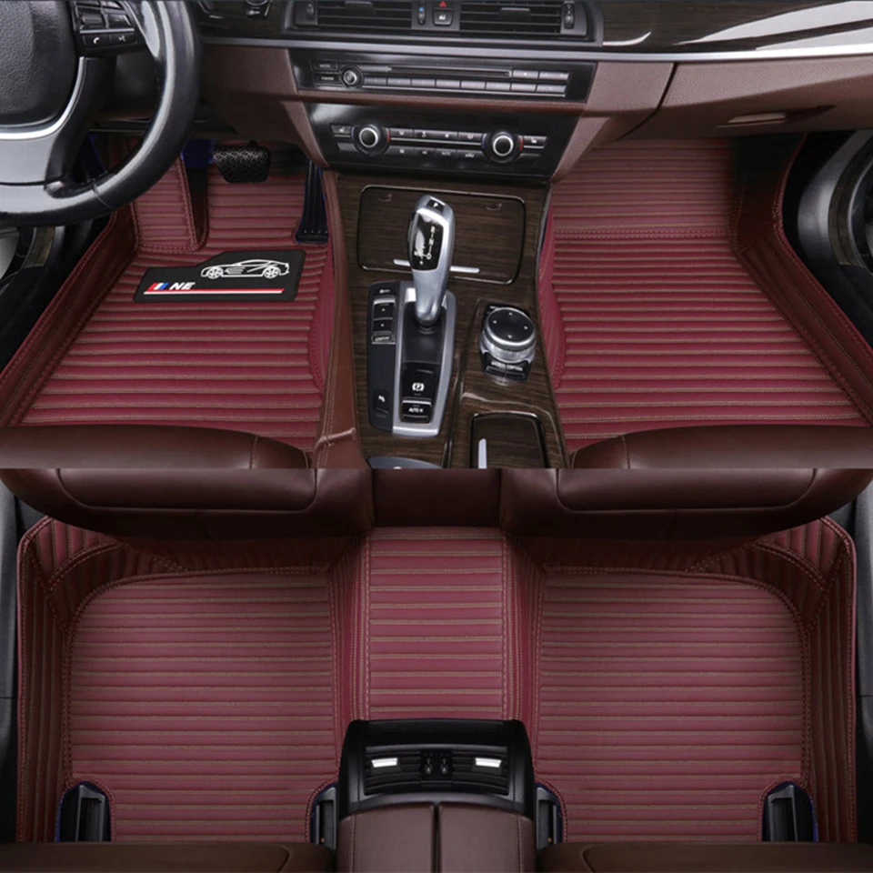 

car floor mats for Jaguar XF XE XJL XJ6 XJ6L E-PACE F-PACE F-TYPE brand firm soft car accessories floor mats for cars