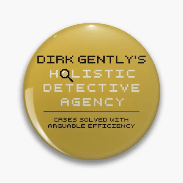 

Dirk осторожно-это комплексное детективное агентство, настраиваемая мягкая кнопка, Шпилька для воротника шляпы, булавка для лацкана, милый ко...