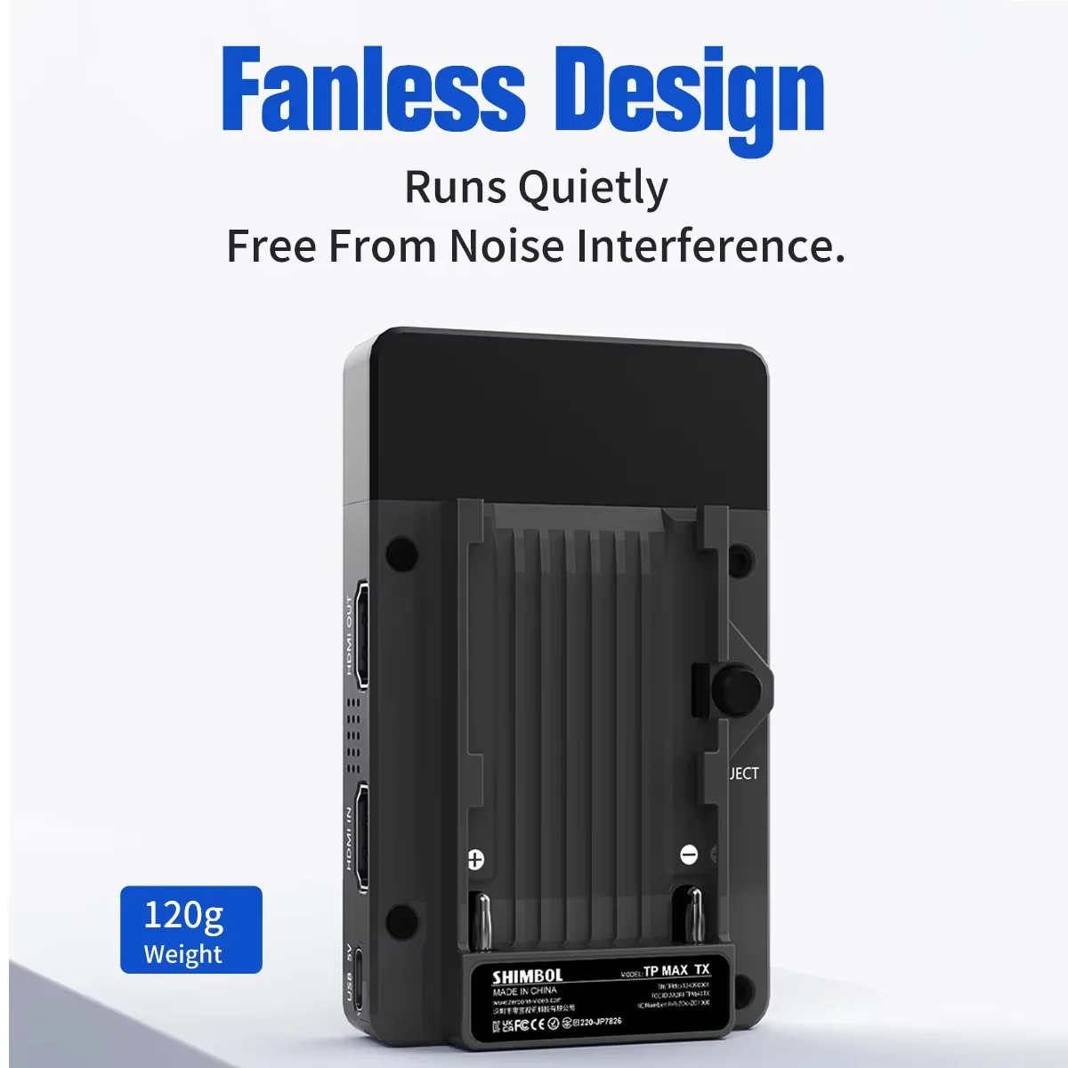 SHIMBOL TP Max 1080P Беспроводная передача видео Макс. 350 м Двойной HDMI-совместимый порт