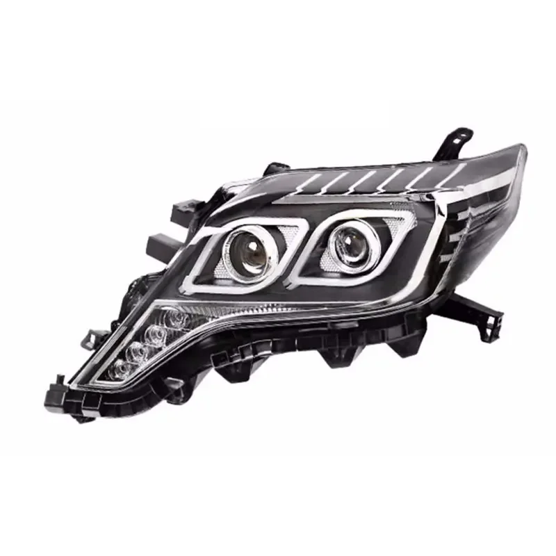 Фото Автомобильные фары для Toyota Prado 2013-2017 Авто автомобильные товары LED DRL Hella Xenon Lens Hella Hid H7 Prado LC150 Автомобильные аксессуары №2