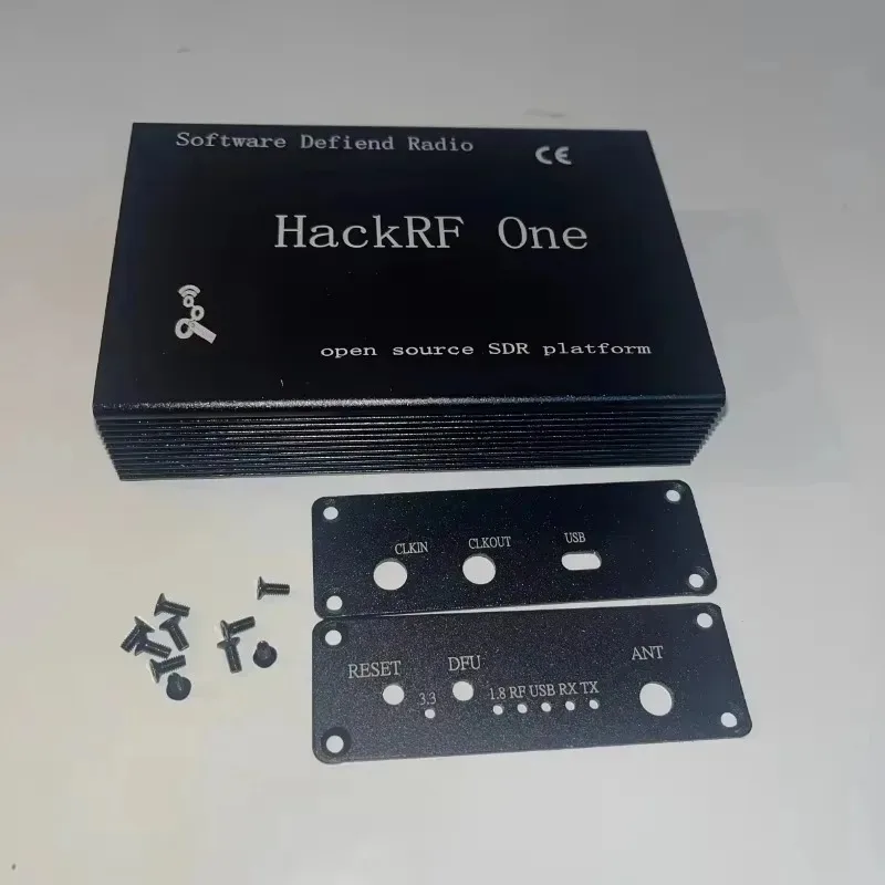 

Черный алюминиевый корпус для HackRF One