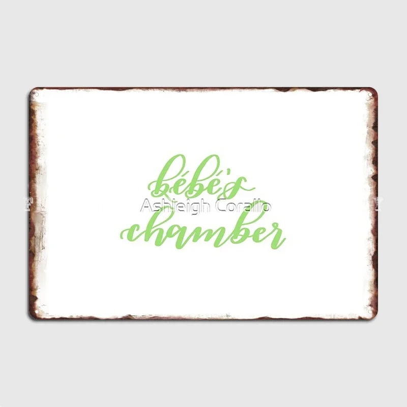 Плакат с камерой Schitt’S Creek Bebe металлическая табличка настенная пещера украшение