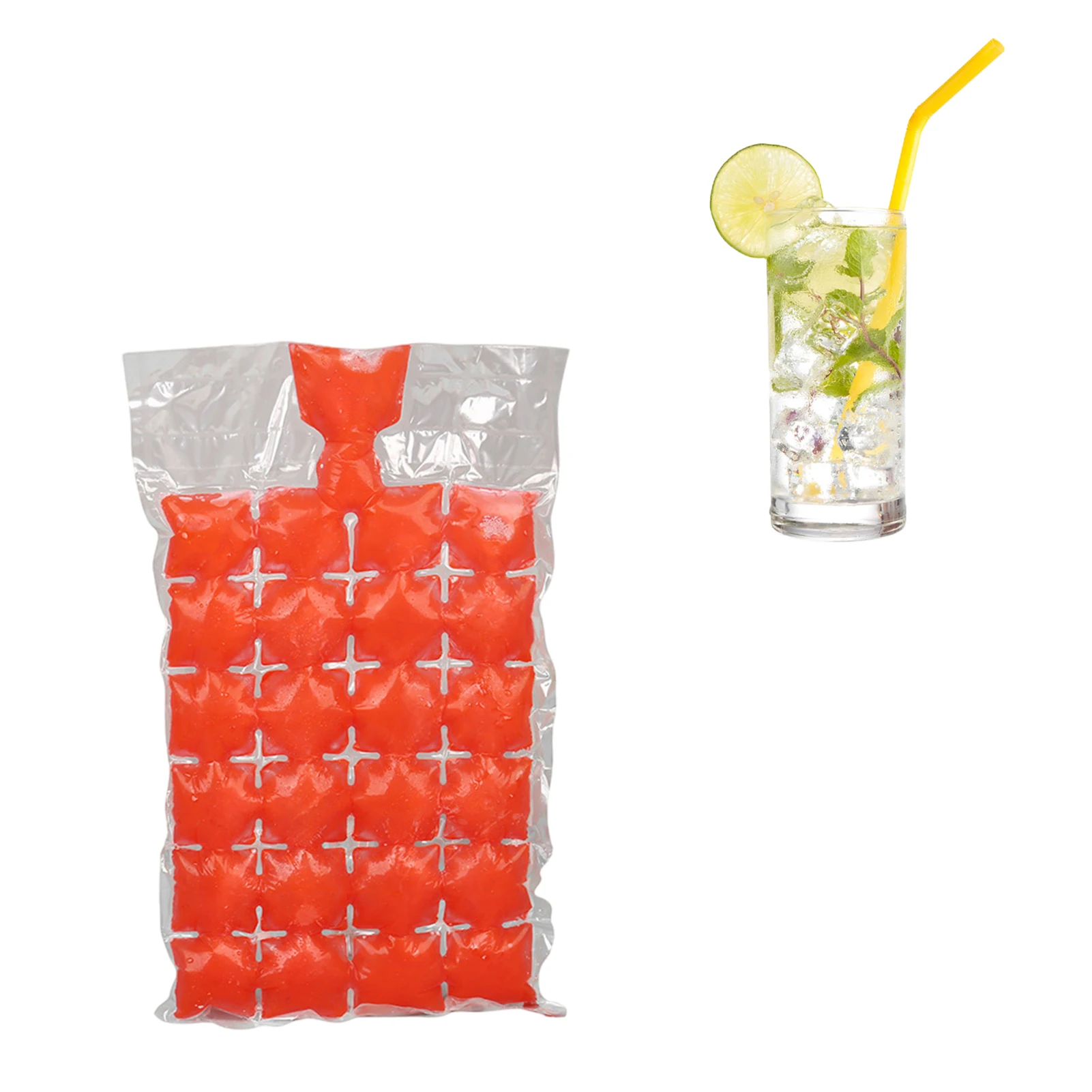 

Ice пакеты для кубиков для морозильной камеры 240, кубики льда, самозапечатывающийся замораживатель с воронкой, самозапечатывающийся, более б...