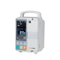 portable volumetric infusion pump medical digital large lcd screen electric peristaltic iv infusion pump for hospital